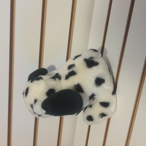 Vintage Porcelain Face Doll Dalmatian Puppy Plush - Picture 2 of 3